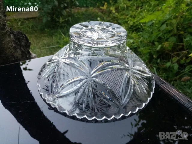 Българска кристална фруктиера, снимка 4 - Други - 50849398