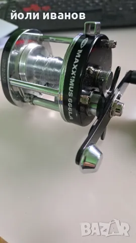 Мултипликатор Fladen-метален с редач,3 лагера,за дясна ръка, снимка 1