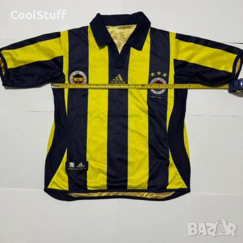 Adidas Fenerbahce 2006/07 Рядка Детска Футболна Тениска Ретро Двулицева Размер 10-12 Години, снимка 3 - Детски тениски и потници - 52423094