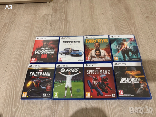 плейстейшън 5 + 8 игри, снимка 3 - Други игри и конзоли - 52459574