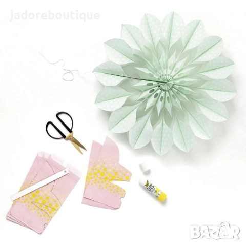 34 броя Комплект хартиени торбички за изработка на цветя Sweet blossom, снимка 2 - Други - 52103653
