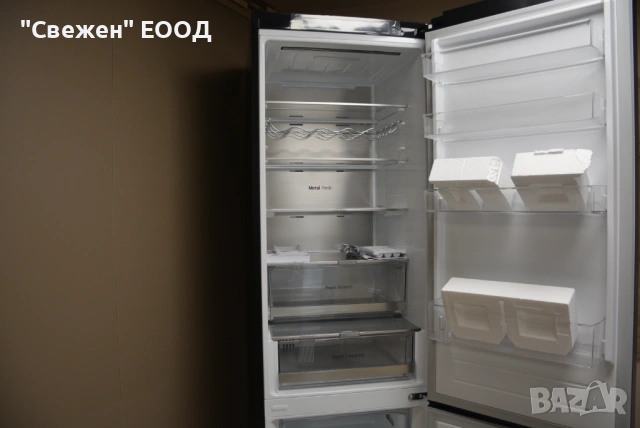 Хладилник LG GBV7280AEV, инверторен компресор, Total NoFrost, NatureFRESH, снимка 4 - Хладилници - 53335225