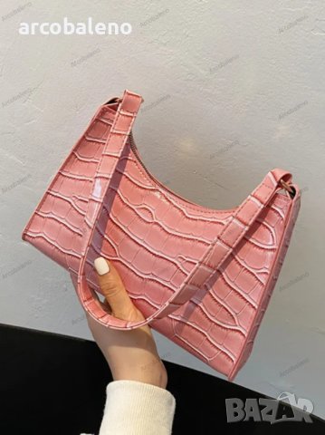 Нова модна релефна ръчна чанта с темпераментен каменен модел, Чанта за рамо, 10цвята, снимка 5 - Чанти - 42067852