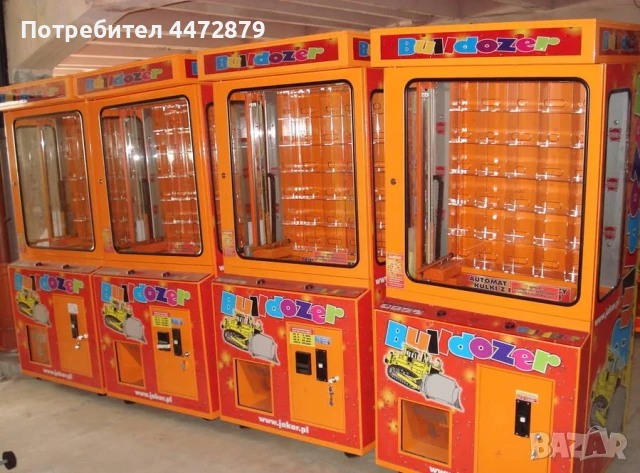 Кран булдозер атракцион , снимка 2 - Друго търговско оборудване - 50756519