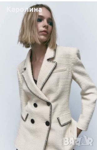 Нов блейзър с етикет на #ЗАРА 
