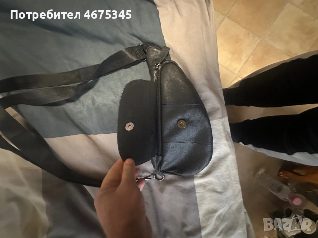 Чанта през рамо от кожа , снимка 2 - Подаръци за мъже - 52748996
