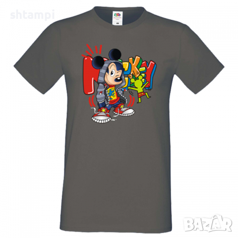Мъжка тениска Mickey Teenager Подарък,Изненада,Рожден ден, снимка 3 - Тениски - 36577773