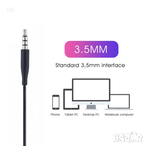 Чисто нови, неизползвани стерео слушалки с плетен кабел HD микрофон ОЕМ на SAMSUNG AUX 3,5 mm, Бас, снимка 5 - Слушалки и портативни колонки - 47706875
