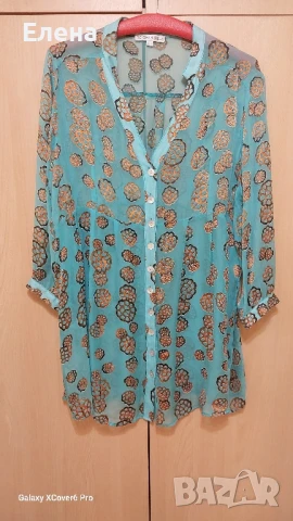 туника TONE BARKER silk Размер L. 40% коприна. , снимка 11 - Туники - 50916994