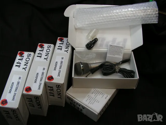 Динамичен микрофон  “Sony”  FV4T -  ползван, снимка 2 - Микрофони - 48665294