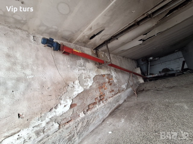 Индустриален шнек 12 метра с мотор и редуктор