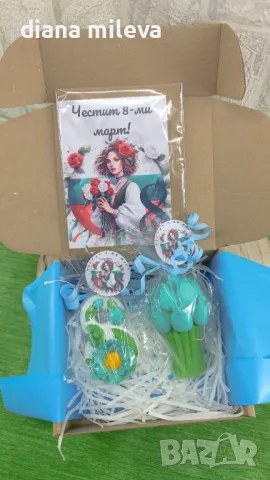 Подаръчен комплект за 8 ми Март!!!, снимка 13 - Декорация за дома - 49169730
