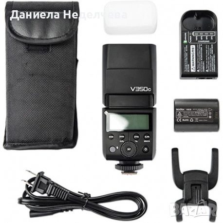 Светкавица Godox V350C Ving Camera Flash Kit, снимка 3 - Светкавици, студийно осветление - 53160852
