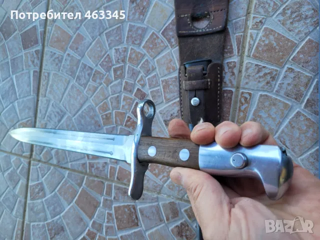 Щик, нож, байонет, Шмид-Рубин, снимка 11 - Антикварни и старинни предмети - 50320931