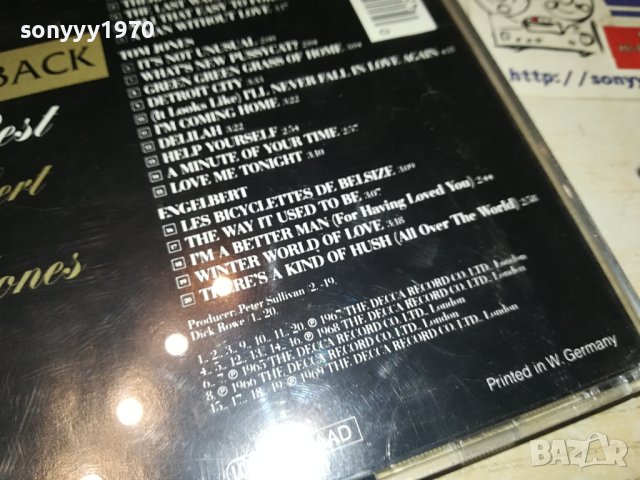 ENGELBERT & TOM JONES CD 1312231846, снимка 11 - CD дискове - 43399220