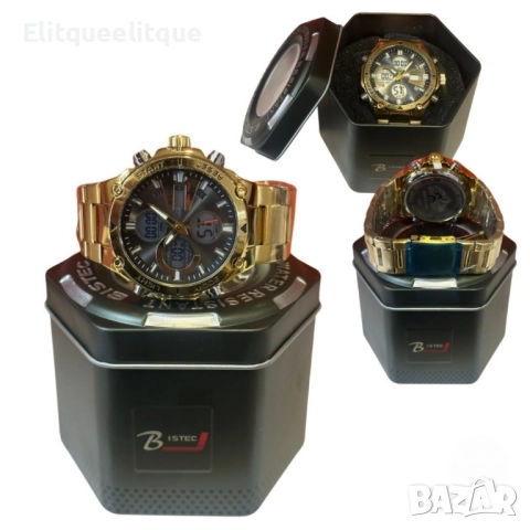 Мъжки часовник BISTEC с елегантен дизайн и висока функционалност, снимка 2 - Мъжки - 52056061