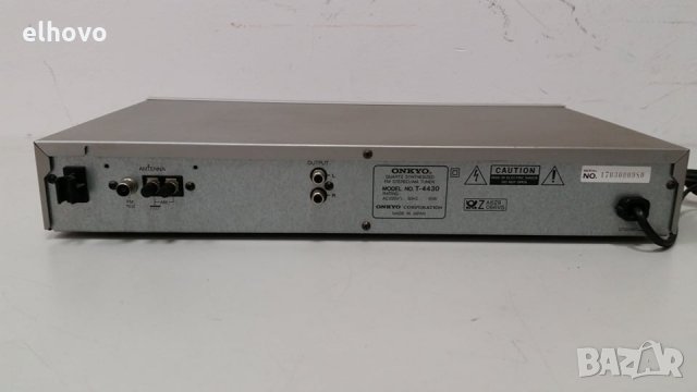 Стерео тунер ONKYO T4430, снимка 8 - Ресийвъри, усилватели, смесителни пултове - 28813558