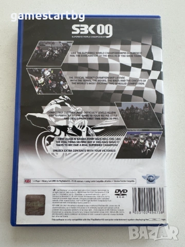SBK-09 Superbike World Championship за PS2, снимка 2 - Игри за PlayStation - 53527593