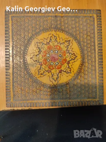 дървена кутия , снимка 1