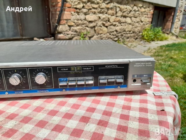 Стар Усилвател за музика Вега, снимка 3 - Антикварни и старинни предмети - 33279894