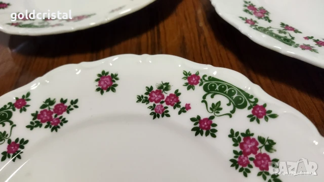 стар немски порцелан чинии, снимка 5 - Антикварни и старинни предмети - 13914299