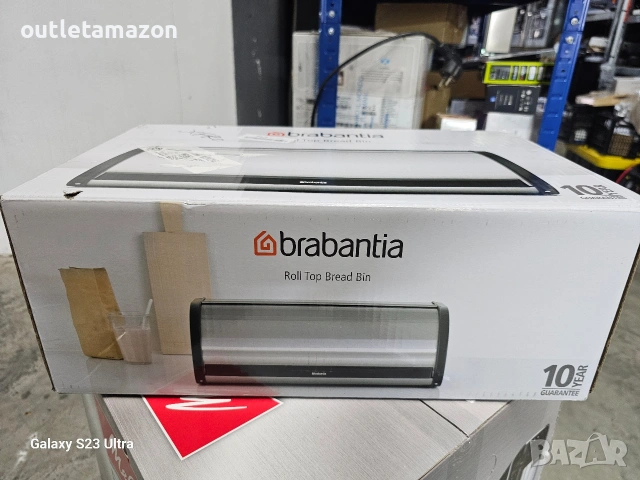 Кутия за хляб Brabantia Roll Top, снимка 5 - Аксесоари за кухня - 53104515