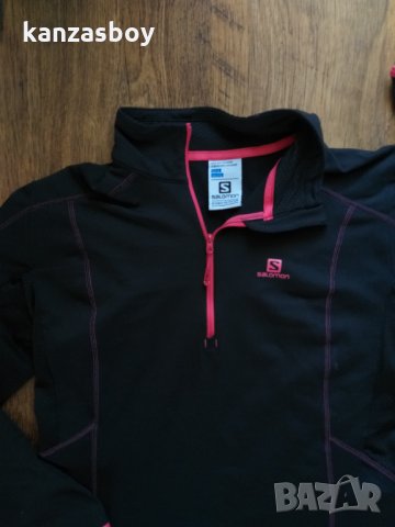  Salomon Discovery Half Zip - Women's - страхотна дамска блуза, снимка 3 - Блузи с дълъг ръкав и пуловери - 34763195