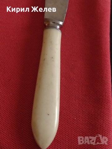 Стар нож 🔪 от соца за КОЛЕКЦИЯ ДЕКОРАЦИЯ БИТОВ КЪТ МЕХАНА 33355, снимка 3 - Други ценни предмети - 43817063