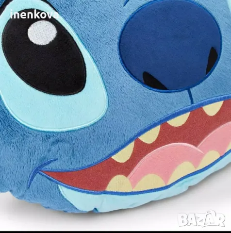 Възглавничка с лице на любимия Стич от "Лило и Стич", снимка 5 - Плюшени играчки - 48685197