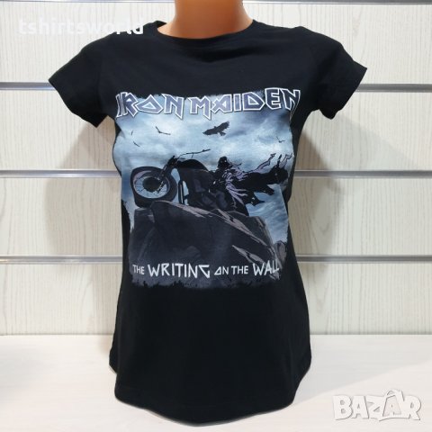 Нова дамска тениска на музикалната група Iron Maiden – The Writing On The Wall