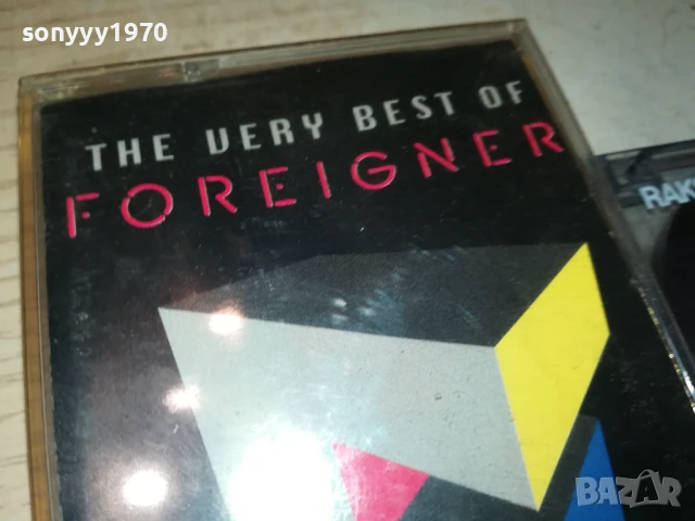 FOREIGNER-TAPE 1806250802, снимка 9 - Аудио касети - 50706392
