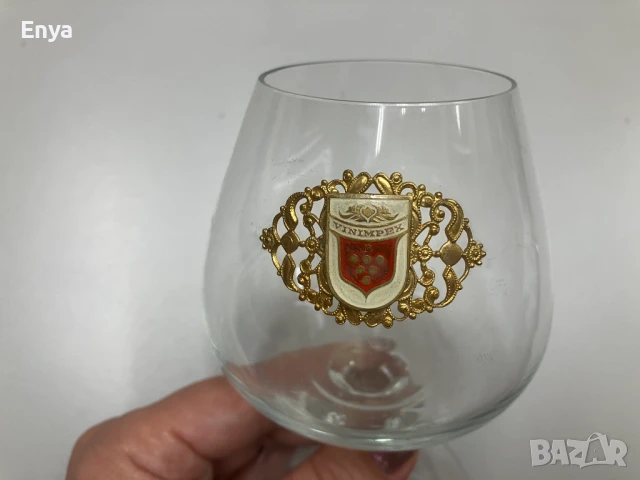 Чаши с лого "Vinimpex" - единствени по рода си от 80-те години, снимка 7 - Антикварни и старинни предмети - 51165421