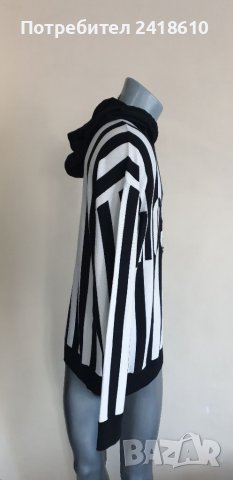 MOSCHINO Pullover Hooded Sweater Knit Wool Mens Size 48/M НОВО! ОРИГИНАЛ! Мъжки Вълнен Суичер!, снимка 13 - Суичъри - 39710303