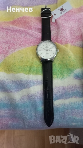 Часовник луксозен мъжки с японски кварцов механизъм