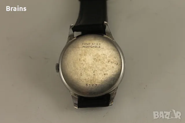 1950's Швейцарски Мъжки Часовник TANIS 21 Камъка, снимка 7 - Антикварни и старинни предмети - 49477031