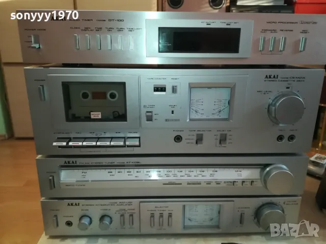 AKAI X4 MADE IN JAPAN-ВНОС SWISS 1611241709, снимка 2 - Ресийвъри, усилватели, смесителни пултове - 47991906