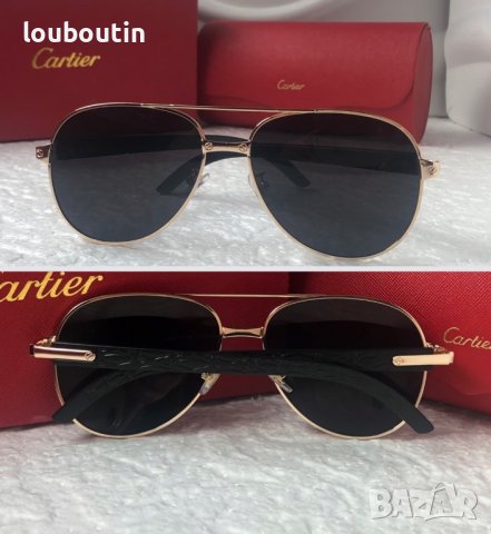 Cartier 2022 висок клас мъжки слънчеви очила унисекс, снимка 1 - Слънчеви и диоптрични очила - 37375466