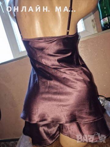 Сатенен Комплект Anna Simsan/м , снимка 11 - Корсети, бюстиета, топове - 40692895