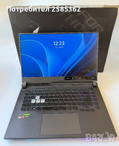 Геймърски лаптоп Asus Rog Strix G513RC