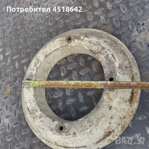 2 х 16кг, тежести за трактор, фреза, мотоблок, снимка 7 - Селскостопанска техника - 52624261