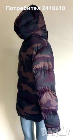 COACH Camo Womens Down Jacket Size L  ОРИГИНАЛ! Дамско Зимно пухено Яке!, снимка 14 - Якета - 53356388