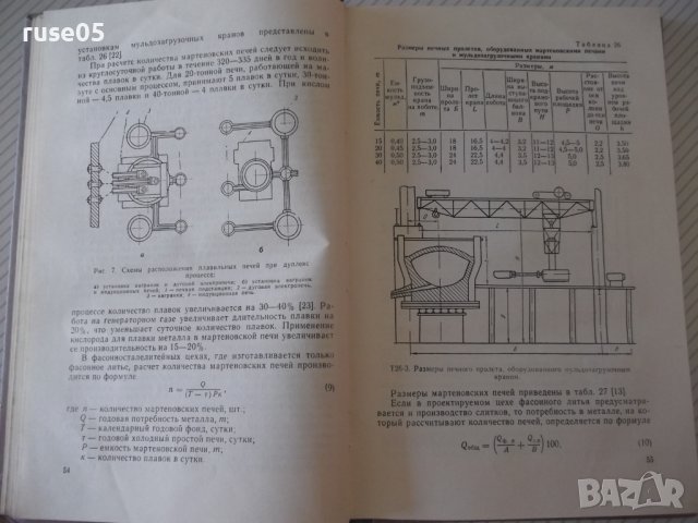 Книга "Проектирование литейных цехов-Н.А.Рыбальченко"-308стр, снимка 5 - Специализирана литература - 37818492