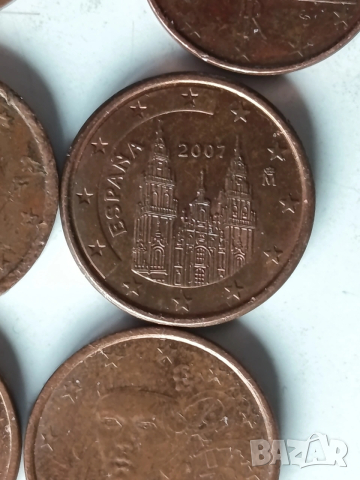 1 евро цент от различни държави и години 11бр., снимка 8 - Нумизматика и бонистика - 53211426