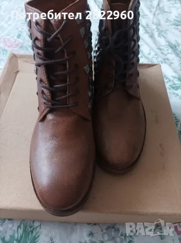  Нови Ест.кожа N 36 боти, снимка 2 - Дамски боти - 48337662