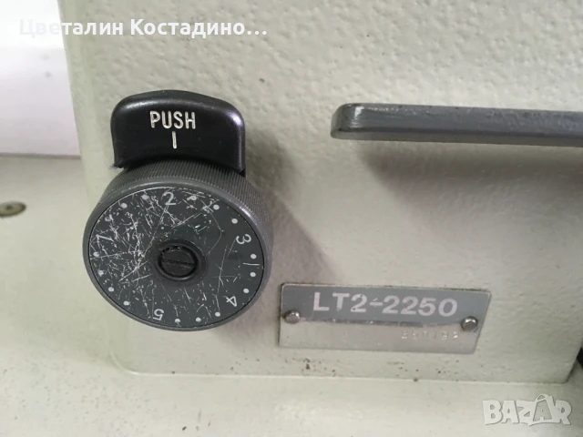 двуиглова шевна машина Mitsubishi LT2-2250, снимка 8 - Шевни машини - 50730567
