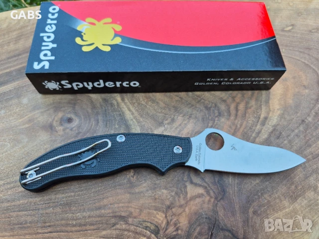 Сгъваем нож Spyderco UK Penknife C94, снимка 2 - Ножове - 50787217