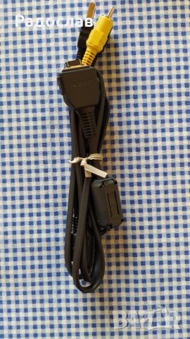 USB аудио видео кабел за фотоапарати Sony Cyber, снимка 2 - Чанти, стативи, аксесоари - 27910268