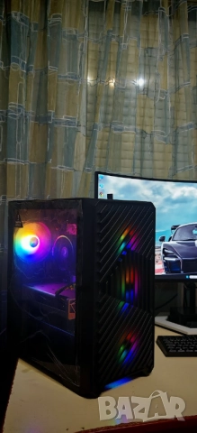 Продавам Добро РС Ryzen 5 5600/32GB/1TB SSD/RX 5700XT/Гаранция