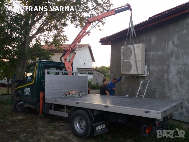 Транспорт с КАМИОН до 4т. с КРАН до 4м., снимка 6 - Транспортни услуги - 26529803