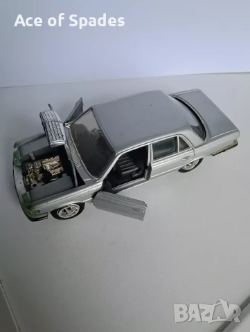 Метална Количка GAMA MERCEDES 350 SE  Made in W. Germany , снимка 3 - Колекции - 50506721